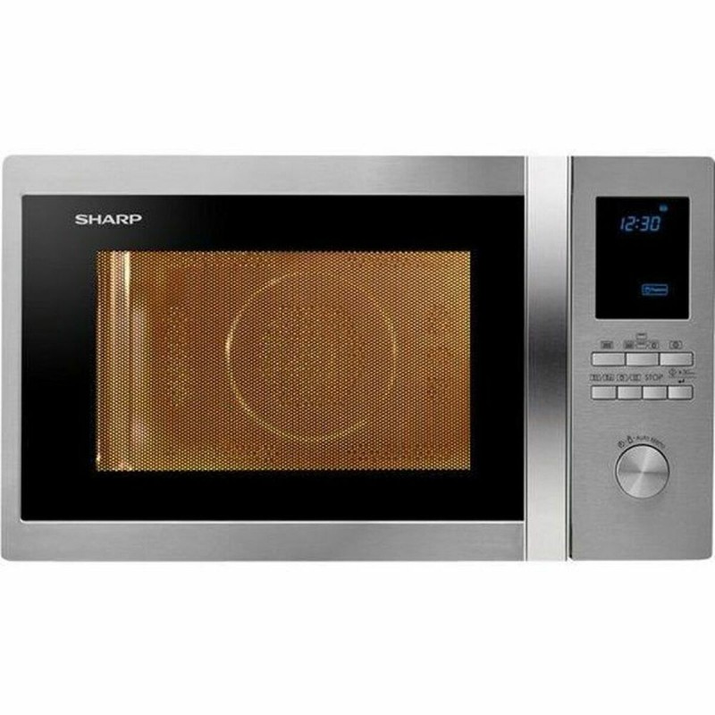 Mikrowelle Sharp 18100134 Silberfarben 1000 W 32 L |  Mikrowellenhe...