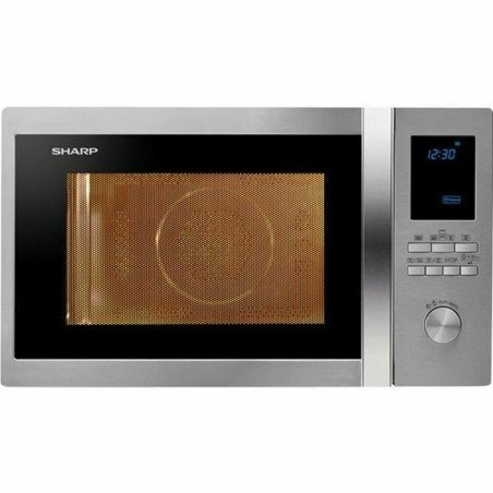 Mikrowelle Sharp 18100134 Silberfarben 1000 W 32 L |  Mikrowellenhe...