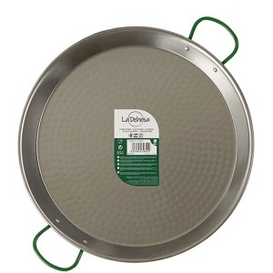 Pfanne Ø 38 cm Gebürsteter Edelstahl |  Pfannen und Töpfe   | Chef Up