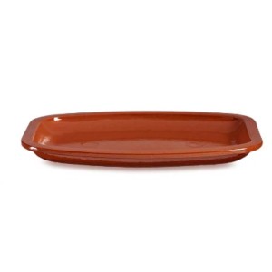 Ofenschüssel Steingut 6 Stück 26 x 3,5 x 35 cm |  Geschirr, Tablett...