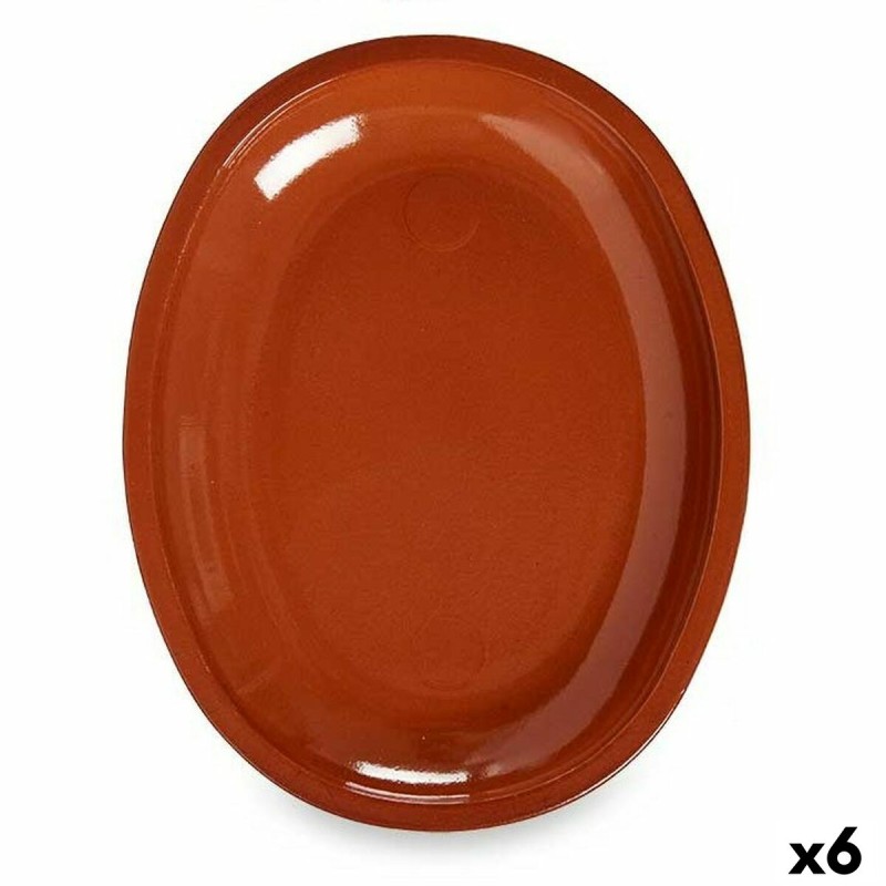 Ofenschüssel Steingut 6 Stück 24,5 x 3 x 30,5 cm | Geschirr, Table... Ofenschüssel Steingut 6 Stück 24,5 x 3 x 30,5 cm | Geschirr, Table...