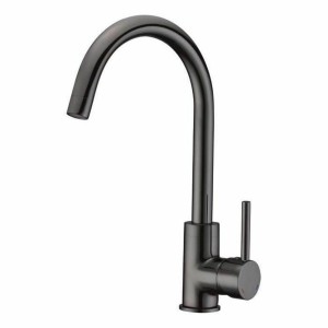 Mischbatterie Rousseau Grau Edelstahl Messing |  Wasserhähne   | Ch...