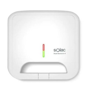 Sandwichmaker Solac SD5054 Weiß 750 W |  Sandwich-Toaster   | Chef Up