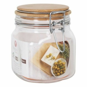 Gefäß Borgonovo 750 ml Luftdicht Bambus 10 x 10 x 13 cm (6 Stück) |...