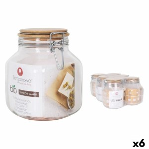 Topf Borgonovo Primizie Bambus 1,7 L 12 x 12 x 17 cm (6 Stück) |  B...