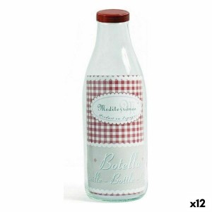 Gefäß Mediterraneo 41698 1 L Durchsichtig Kristall Glas 1L (12 Stüc...