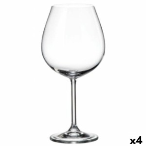 Weinglas-Set Bohemia Crystal Clara 650 ml 6 Stücke (6 Stück) (4 Stü...