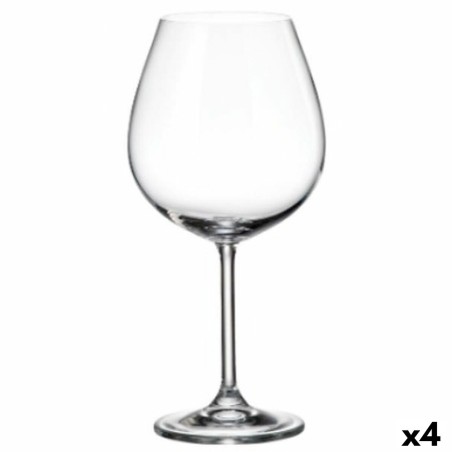 Weinglas-Set Bohemia Crystal Clara 650 ml 6 Stücke (6 Stück) (4 Stü...