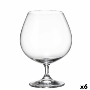 Gläsersatz Bohemia Crystal Clara Cognac 690 ml 6 Stück 4 Stück 7,5 ...