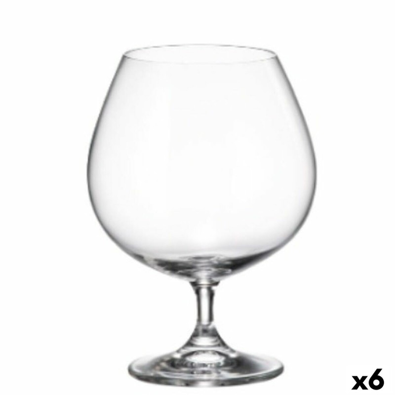 Gläsersatz Bohemia Crystal Clara Cognac 690 ml 6 Stück 4 Stück 7,5 ... Gläsersatz Bohemia Crystal Clara Cognac 690 ml 6 Stück 4 Stück 7,5 ...