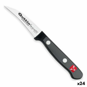 Schälmesser Quttin Sybarite Schwarz Silberfarben 6,5 cm (24 Stück) ...