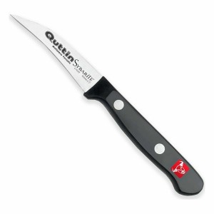 Schälmesser Quttin Sybarite Schwarz Silberfarben 6,5 cm (24 Stück) ...
