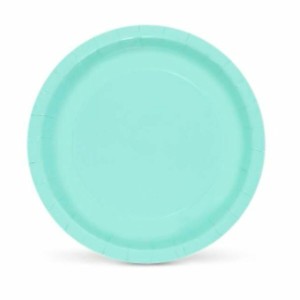 Geschirr-Set Algon Aquamarin Einwegartikel Pappe 20 x 20 x 1,5 cm (...