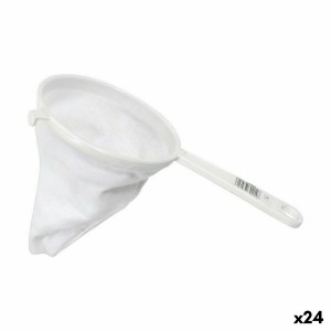 Sieb Franela Weiß 25 x 14 x 18,5 cm (24 Stück) |  Weiteres Zubehör ...