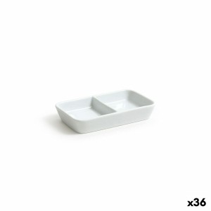 Tablett für Snacks Lattice 12 x 7,2 x 2,3 cm (36 Stück) |  Geschirr...