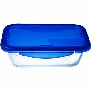 Lebensmittelbehälter Pyrex Blau Durchsichtig rechteckig 800 ml |  G...