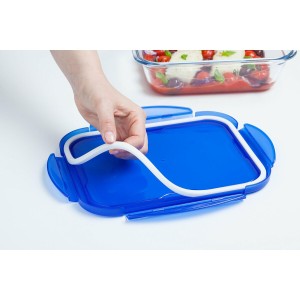 Lebensmittelbehälter Pyrex Blau Durchsichtig rechteckig 800 ml |  G...