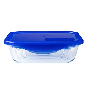 Lebensmittelbehälter Pyrex Blau Durchsichtig rechteckig 800 ml |  G...