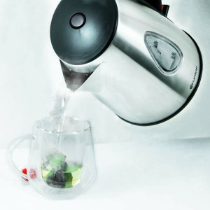 Wasserkocher Grunkel 1 L Silberfarben Edelstahl 2200 W |  Wasserkoc...
