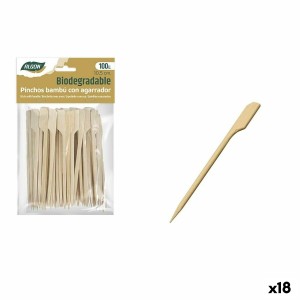 Grillspieß-Set Algon Bambus 100 Stücke 10,5 cm (18 Stück) |  Weiter...