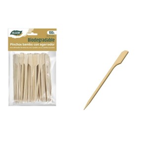 Grillspieß-Set Algon Bambus 100 Stücke 10,5 cm (18 Stück) |  Weiter...