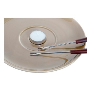 Schoko Fondue Set DKD Home Decor Edelstahl Porzellan |  Fondues   |...