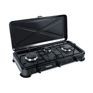 Gasplatte Promis KG300C Schwarz 35 x 11 x 31 cm |  Kochplatten   | ...