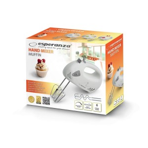 Handmixer Esperanza EKM007WE |  Mixer   | Chef Up
