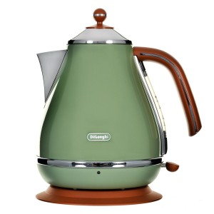 Teekanne DeLonghi KBOV 2001.GR grün Edelstahl 1,7 L |  Gläser und K...