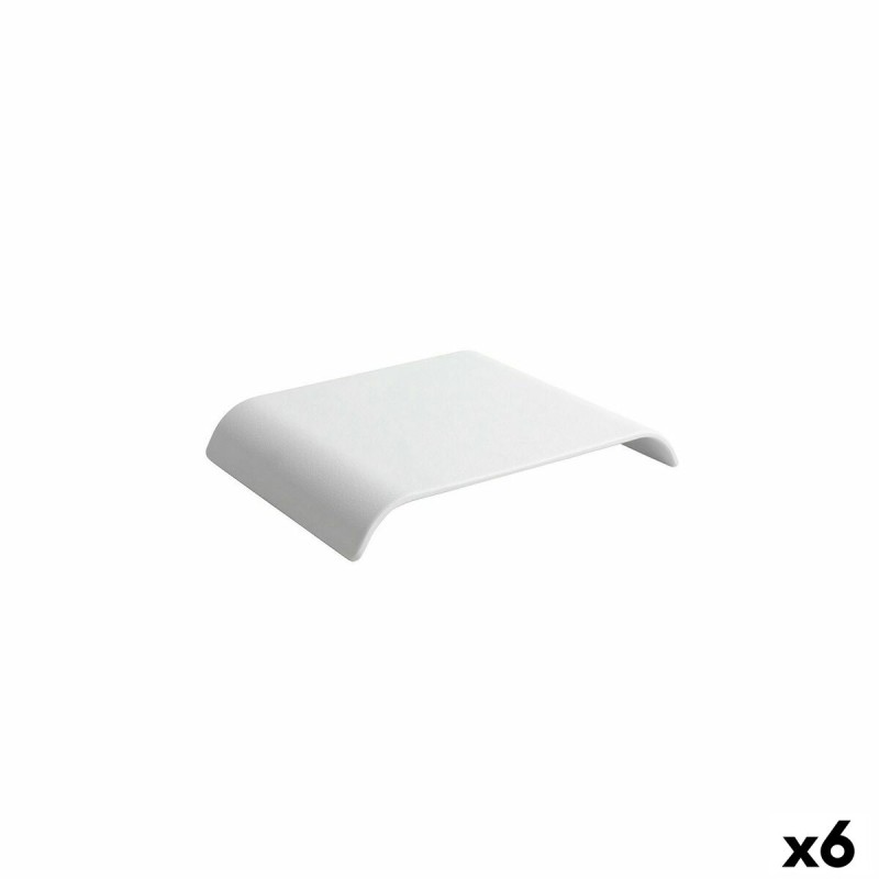 Tablett für Snacks Viejo Valle Continental Weiß 17,6 x 16,2 x 3 cm ... Tablett für Snacks Viejo Valle Continental Weiß 17,6 x 16,2 x 3 cm ...