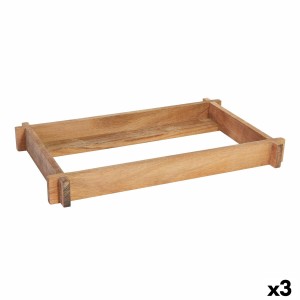 Servierbrett Viejo Valle Akazienholz 32,5 x 17,5 x 4 cm (3 Stück) |...