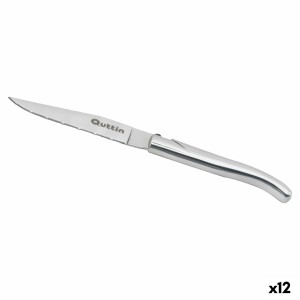 Fleischmesser Quttin Kobe Silberfarben 10,5 cm (12 Stück) |  Messer...