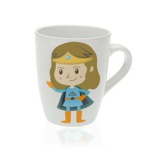 Keramiktasse Versa Super Mamá Steingut (8,5 x 10 x 8,5 cm) |  Tasse...