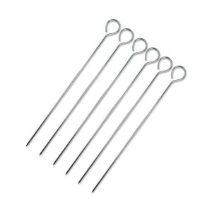 Grillspieß-Set Wooow Metall 6 Stücke 20 cm (36 Stück) |  Weiteres Z...