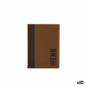 Menühalter Securit Trendy Braun 25,3 x 17,7 x 0,8 cm |  Küchentexti...
