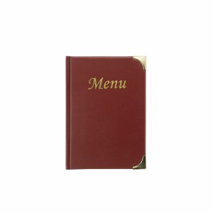 Menühalter Securit Basic Burgunderrot 23,7 x 17,2 cm |  Küchentexti...
