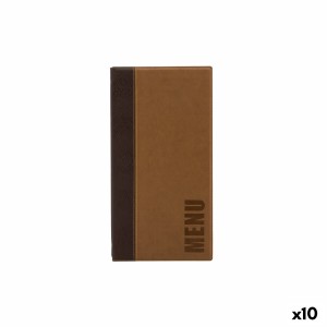 Menühalter Securit Trendy Braun 35,3 x 18,6 x 1 cm |  Küchentextili...