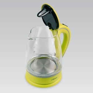 Wasserkocher Feel Maestro MR-064 grün Durchsichtig Glas 2000 W 1,7 ...