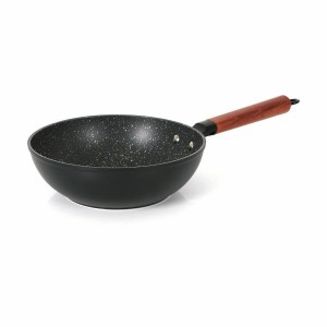 Wok Pfanne Quttin Doha Geschmiedetes Aluminium 50 x 28 x 9 cm (6 St...