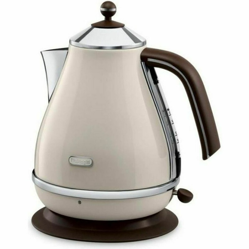 Wasserkocher DeLonghi KBOV 2001.BG 1,7 L Beige Edelstahl 2000 W 1,7... Wasserkocher DeLonghi KBOV 2001.BG 1,7 L Beige Edelstahl 2000 W 1,7...