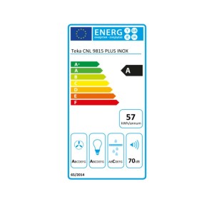 Conventional Hood Teka CNL9815 PLUS 90 cm 730 m3/h 65 dB 277W Grey ...