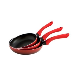Set of pans Quid Tokio Red Metal (3 pcs) |  Pans and casseroles   |...