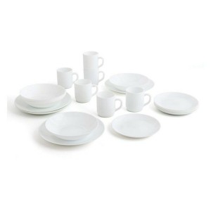 Geschirr Luminarc Zelie Weiß Bunt Glas 25 x 20 x 19 cm 24 Stücke (2...