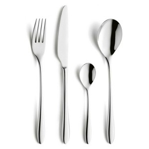 Set of Spoons Amefa Cuba 11,3 cm Metal 12 Units |  Knives and cutle...