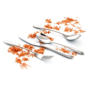 Löffel-Set Amefa Cuba 11,3 cm Metall 12 Stück |  Messer und Schleif...