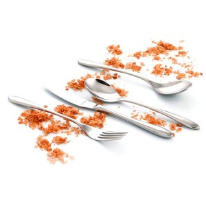 Gabel-Set Amefa Cuba Metall 21,6 cm 12 Stück |  Messer und Schleifs...
