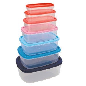 Lunchbox-Set Quid Habitat (7 pcs) Kunststoff |  Brotdosen, Lebensmi...