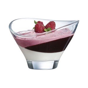 Ice Cream and Milk Shake Glass Arcoroc Jazzed Transparent Glass |  ...