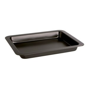 Plaque de Cuisson Antiadhésive Quid Sweet Grey Noir Métal 42 x 32 x...