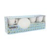 Satz mit Tassen- und Tellern Luminarc Trianon (6 pcs) Weiß Glas 220...